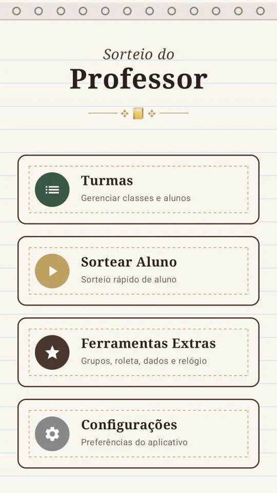 Tela Inicial