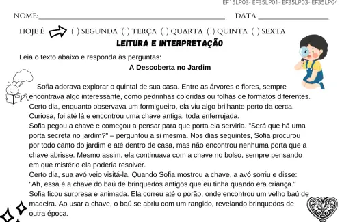 leitura e interpretação