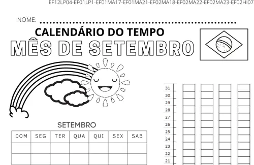 Atividade Calendário Data