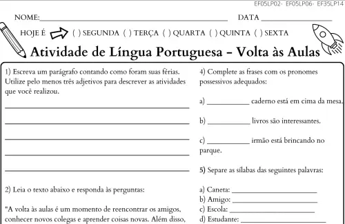 Proposta de Ensino em Língua Portuguesa – Pronomes