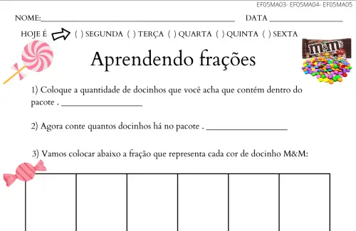 Compreender a utilidade da fração - Recursos de ensino