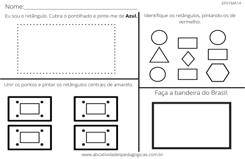 atividade do retângulo